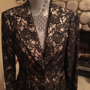Bebe black lace blazer❤️❤️